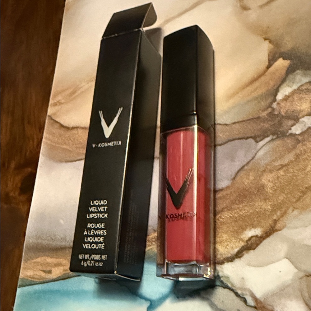 V - Kosmetik Liquid Velvet Lipstick - Bold Pink
